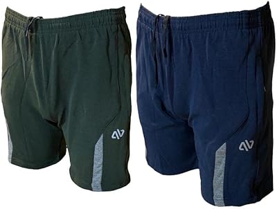 Shorts décontractés pour hommes (paquet de 2). DIAYTAR COTE D'IVOIRE se distingue par son engagement à offrir des prix compétitifs et des promotions attractives, ce qui en fait la boutique en ligne préférée de nombreux clients en Côte d'Ivoire. La boutique garantit également une livraison rapide et fiable.