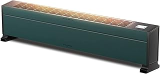 Plinthe chauffante 2 200 w, radiateur électrique avec chauffage par convection, thermostat, 2
