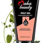 Vernis à ongles acrylique poly gel maha beauty nécessite une lampe