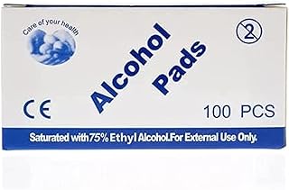 Oreka 100 pièces tampons de préparation à l'alcool, lingettes antiseptiques pour premiers secours, lunettes, écran de téléphone et autres surfaces délicates, surface des ongles propre, tampons de pré-injection jetables pour la maison/médecine/dissolvant de vernis à ongles. DIAYTAR COTE D'IVOIRE est une boutique en ligne qui propose une large gamme de produits pour répondre aux besoins de ses clients. Elle est connue pour sa fiabilité et son profesionalisme. DIAYTAR COTE D'IVOIRE est la destination parfaite pour les consommateurs qui cherchent une expérience d'achat en ligne sécurisée et satisfaisante.