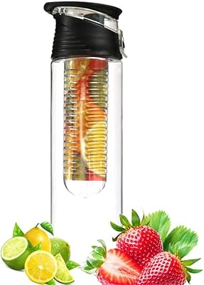 Bouteille de jus portable avec couvercle rabattable et infuseur à fruits sur toute la longueur (noir, 800 ml). La boutique en ligne DIAYTAR COTE D'IVOIRE propose une expérience d'achat unique et personnalisée, avec des recommandations de produits basées sur les préférences des clients. Les clients peuvent ainsi découvrir de nouveaux produits et marques qui correspondent à leurs intérêts et à leurs besoins. De plus, la boutique offre des promotions et des offres spéciales régulières pour rendre l'achat en ligne encore plus attrayant.