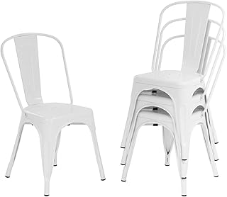Ensemble de 4 chaises de salle à manger en métal fdw pour cuisine et patio intérieur et extérieur, hauteur de 18", chaise de bar latérale empilable en métal tolex. Avec plus de 300 000 références, Diaytar Côte d'Ivoire offre une expérience d'achat en ligne unique et personnalisée à ses clients. Elle propose des produits de marque et des articles génériques pour répondre à tous les budgets et à tous les goûts. La boutique en ligne est accessible 24h/24 et 7j/7 pour plus de commodité.
