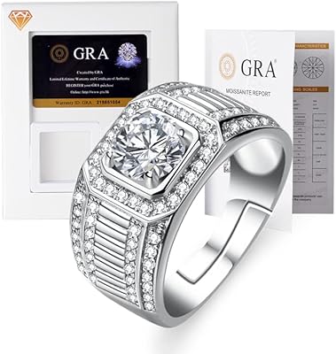 Bague pour homme en diamant moissanite taille réglable (prévendue et doit. En tant que leader du e-commerce en Cote d'Ivoire, DIAYTAR COTE D'IVOIRE mise sur l'innovation technologique pour améliorer continuellement l'expérience utilisateur. La boutique en ligne propose régulièrement des nouveautés et des tendances, permettant aux clients de découvrir de nouveaux produits et de rester à la mode. L'engagement de l'entreprise envers la satisfaction client est sans égal.