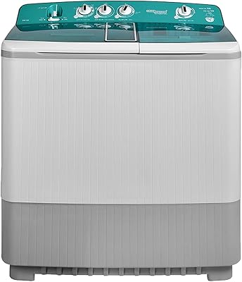 Machine à laver semi-automatique à double cuve super general 18 kg, gris clair/vert, lave-linge à chargement par le haut avec filtre à peluches, essorage, modèle sgw-1800 105,6 × 63,9 × 121,5, garantie 1 an. La boutique en ligne DIAYTAR COTE D'IVOIRE se distingue par sa diversité de produits et son engagement à offrir les meilleurs prix du marché. Elle est devenue incontournable pour les consommateurs ivoiriens à la recherche de produits de qualité à des prix compétitifs.
