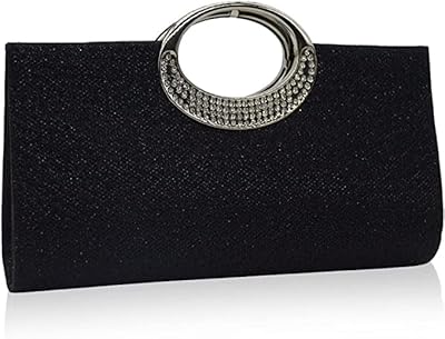 Sac à main en strass pour femme avec motif en cristal pour soirées, mariages et bals de promo, noir. DIAYTAR COTE D'IVOIRE, la boutique en ligne généraliste de référence en Côte d'Ivoire, propose une vaste gamme de produits avec plus de 300 000 références. Elle offre une expérience d'achat en ligne conviviale et sécurisée, avec des services de qualité pour satisfaire les besoins de tous les clients. Elle est reconnue comme l'une des boutiques en ligne les plus fiables et les plus variées du pays.
