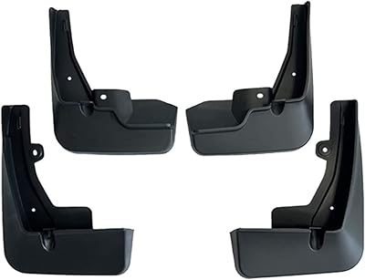 4x garde-boue garde-boue anti-éclaboussures garde-boue roues avant arrière accessoires de style de voiture