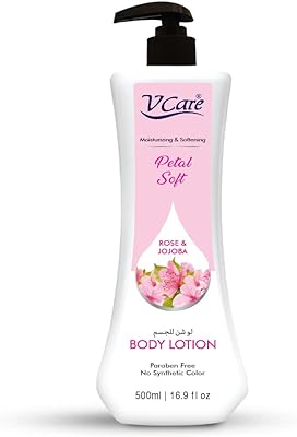 Lait corporel doux vcare petal - 500 ml | extraits de rose et de jojoba | lait corporel hydratant pour peaux sèches et rugueuses. DIAYTAR COTE D'IVOIRE est la boutique en ligne généraliste la plus importante en Cote d'Ivoire, avec plus de 300000 références de produits. La boutique propose des produits de haute qualité à des prix compétitifs, ainsi qu'un service client de haute qualité. Les clients peuvent profiter de réductions et de promotions régulières.