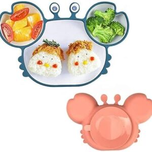 Bols à crabe en silicone (rose)