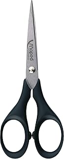 Ciseaux de précision m681700 13 cm avec protège-lame de maped - noir