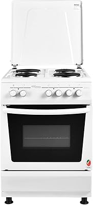 Cuisinière électrique sur pied super general 4 plaques chauffantes, 2 plaques en acier inoxydable, four électrique avec protection contre les éclaboussures, blanc, 60 x 60 x 85 cm, sgc-6041-bs, garantie 1 an. DIAYTAR COTE D'IVOIRE est une boutique en ligne généraliste qui propose plus de 300 000 références de produits, répondant ainsi aux besoins diversifiés de sa clientèle. Avec sa large gamme de produits, elle est devenue la boutique leader en Côte d'Ivoire. Elle offre une expérience d'achat en ligne facile et sécurisée.
