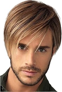 Perruques femmes perruques hommes perruque homme respirante perruque blonde courte perruque résistante