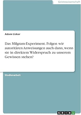 Cette expérience milgram. c'est à peu près la même chose, nous sommes au