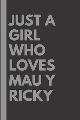 Juste une fille qui aime mau y ricky : carnet de notes ligné