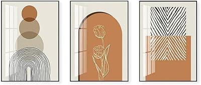 Art mural、peinture de décoration de salon, peinture murale moderne simple de fond