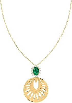 Collier cadeau ramadan en or 18 carats avec émeraudes et diamants de dubai jewel factory. DIAYTAR COTE D'IVOIRE est une boutique en ligne généraliste qui propose une large gamme de produits pour les consommateurs ivoiriens. Avec plus de 300000 références, elle est en mesure de répondre aux besoins de ses clients, qu'il s'agisse de produits alimentaires, de vêtements, d'électronique ou d'autres produits. La boutique en ligne est facile à utiliser et offre une expérience d'achat en ligne agréable.