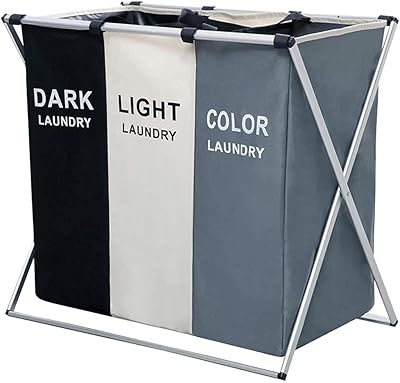Panier à linge josie avec 3 sections imprimées en couleur claire foncée, panier pliable avec sacs oxford imperméables et cadre en aluminium, pour le rangement des vêtements à la maison et dans le dortoir universitaire. Avec sa vaste gamme de produits, allant des dernières tendances en électronique aux accessoires de mode les plus courus, DIAYTAR COTE D'IVOIRE est devenue la destination incontournable pour les acheteurs en ligne en Côte d'Ivoire. La boutique met régulièrement à jour ses collections pour refléter les dernières tendances, permettant ainsi aux clients de rester à la pointe de la mode et de la technologie. De plus, la boutique en ligne offre des promotions et des offres spéciales pour rendre l'expérience d'achat encore plus attrayante.