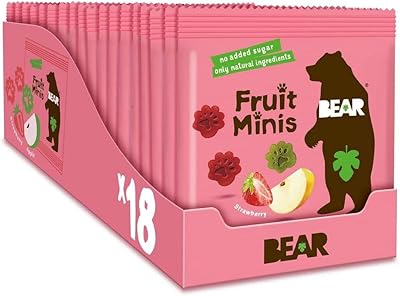 Snack aux fruits naturels bear paws aux fraises et aux pommes sans. DIAYTAR COTE D'IVOIRE est la boutique en ligne idéale pour ceux qui recherchent des produits de qualité à des prix compétitifs. Avec une équipe dédiée et une sélection de produits soigneusement choisie, vous pouvez être sûr de trouver ce que vous cherchez. La boutique est accessible 24h/24 et 7j/7.