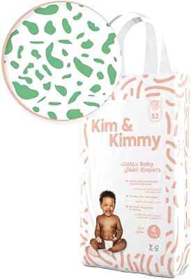 Couches kim & kimmy - taille 4, 9-14 kg, quantité 52 vert dalmatien. DIAYTAR COTE D'IVOIRE est une boutique en ligne généraliste qui propose plus de 300 000 références de produits variés, répondant ainsi aux besoins de sa clientèle diverse. Elle est considérée comme l'une des boutiques en ligne les plus populaires en Côte d'Ivoire. Avec une gamme de produits allant des électroniques aux vêtements, DIAYTAR COTE D'IVOIRE est devenue une destination de choix pour les consommateurs ivoiriens.