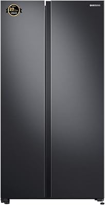 Réfrigérateur côte à côte samsung 680 litres avec technologie digital inverter, couleur noir mat fin - rs62r5001b4. Diaytar Côte d'Ivoire est la destination idéale pour les consommateurs ivoiriens qui cherchent à acheter des produits de qualité à des prix compétitifs, avec une service client de haute qualité.