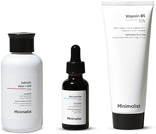 Routine minimaliste de soins de la peau grasse pour femmes et hommes, lot de 3, blanc. DIAYTAR COTE D'IVOIRE est la boutique en ligne idéale pour les clients qui recherchent des produits de qualité à des prix abordables. La boutique propose des promotions régulières et des réductions exclusives, ainsi qu'un service client de qualité pour aider les clients à trouver ce qu'ils cherchent. Les clients peuvent également profiter d'une livraison rapide et sécurisée de leurs commandes.