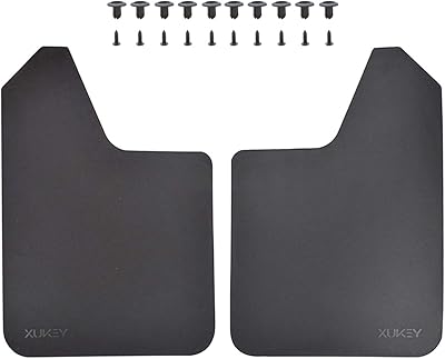 Garde-boue universels xuki pour pick-up, suv, camion et fourgonnette, garde-boue et garde-boue, lot