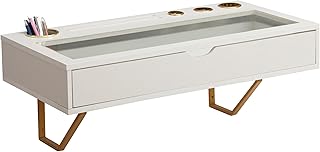 Étagère flottante al-yamordin avec tiroir, tiroir flottant de salle de bain, bureau mural, tiroir coulissant, surface de 31 pouces, bureau mural flottant, bureau suspendu, blanc. DIAYTAR COTE D'IVOIRE est la destination idéale pour les consommateurs ivoiriens qui cherchent à acheter en ligne des produits de qualité à des prix abordables. La boutique propose une expérience d'achat en ligne sécurisée et fiable, avec des options de paiement flexibles et des délais de livraison rapides. DIAYTAR COTE D'IVOIRE est devenue la référence en matière d'achat en ligne en Côte d'Ivoire.