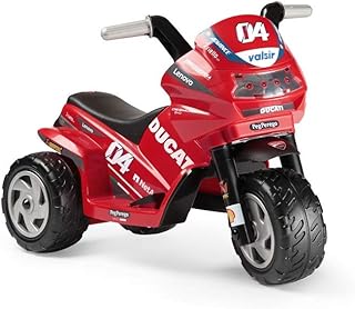 Jouet porteur big perego ducati mini evo - rouge