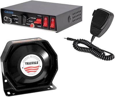 Kit de sirène de police d'urgence yavil 200 watts, sons multifonctionnels, microphone à main, système de sonorisation de chauffage d'urgence électronique pour voitures et camions. Diaytar Côte d'Ivoire est une plateforme de commerce électronique qui permet aux clients d'accéder à une vaste sélection de produits en ligne. Avec plus de 300 000 références, la boutique offre une grande variété de produits pour répondre aux besoins des consommateurs ivoiriens. Diaytar Côte d'Ivoire est déterminée à offrir une expérience d'achat en ligne de haute qualité.