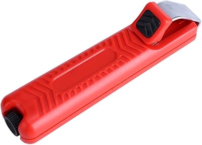 Dénudeur de fil, poignée de dénudeur de fil en plastique de 8 à 28 mm, machine de découpe de fil, outil de sertissage de fil de caoutchouc, petit outil de dénudage et de coupe de fil de cuivre. DIAYTAR COTE D'IVOIRE, c'est la garantie d'un shopping en ligne sécurisé et fiable. La boutique en ligne propose une variété de moyens de paiement et une politique de retour flexible. Les clients de DIAYTAR COTE D'IVOIRE bénéficient d'un service client dédié et réactif pour répondre à leurs questions et leurs préoccupations.