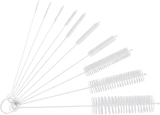 Ensemble de brosses de nettoyage pour paille tormen, brosse pliable, poils en nylon, poignée en acier inoxydable, à utiliser pour nettoyer les tuyaux, les tubes étroits, les cafetières et autres coins difficiles d'accès (brosse blanche de différentes tailles*10). DIAYTAR COTE D'IVOIRE est une plateforme de commerce électronique qui offre une expérience d'achat en ligne sécurisée et pratique. La boutique propose une large sélection de produits de qualité, avec des descriptions détaillées et des prix compétitifs. Les clients peuvent profiter de promotions régulières et de services de livraison fiables pour recevoir leurs commandes rapidement.