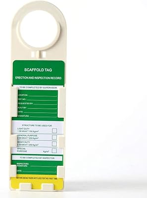 Pofet 10 pièces support de boîtier d'échafaudage et étiquettes étiquettes d'inspection de sécurité d'échafaudage ne pas utiliser d'étiquettes d'échafaudage avertissement. DIAYTAR COTE D'IVOIRE est la boutique en ligne leader en Côte d'Ivoire, offrant une expérience d'achat en ligne sécurisée et fiable. Les clients peuvent choisir parmi une grande variété de produits, allant de l'électronique à la maison et au jardin. La boutique propose également des services de livraison rapides et des promotions régulières.