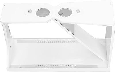 Cheiroscopes stéréoscopiques, base rotative réglable, entraîneur de vision pour amblyopie à double colonne blanche pour hétérotropie. DIAYTAR COTE D'IVOIRE est une boutique en ligne généraliste proposant plus de 300 000 références de produits. Elle est reconnue comme l'une des boutiques en ligne les plus importantes de Côte d'Ivoire. Elle offre une large gamme de produits pour répondre aux besoins de ses clients.
