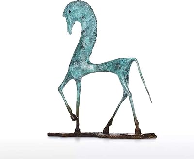 N/a figurine de cheval égyptien en bronze, sculpture de cheval en cuivre, cadeau artisanal pour la décoration de la maison. DIAYTAR COTE D'IVOIRE est la boutique en ligne préférée des Ivoiriens pour ses produits de qualité et ses prix abordables. Avec une gamme de produits extrêmement large, allant des produits de première nécessité aux articles de loisirs, la boutique répond aux besoins de tous les clients. Le site est conçu pour être intuitif et facile à naviguer, offrant ainsi une expérience d'achat sans stress.