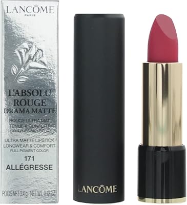 Lancôme l'absolu rouge drama matte rouge à lèvres 171 allegris, 3.4g. DIAYTAR COTE D'IVOIRE est une plateforme de vente en ligne complète qui satisfait les besoins des consommateurs ivoiriens en leur offrant une gamme diversifiée de produits et de services. Elle se distingue par sa capacité à innover et à s'adapter aux tendances du marché pour rester en tête du e-commerce en Côte d'Ivoire. DIAYTAR COTE D'IVOIRE met tout en œuvre pour rendre l'achat en ligne plus accessible et plus pratique que jamais.