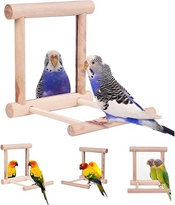Vcell 24 jouet cage à oiseaux en forme de miroir jouet perchoir pour perroquet. DIAYTAR COTE D'IVOIRE est une boutique en ligne généraliste qui propose plus de 300 000 références de produits. Elle est l'une des boutiques en ligne leaders en Côte d'Ivoire, offrant une large gamme de produits pour répondre aux besoins de ses clients. Elle se distingue par sa qualité de service et sa livraison rapide.