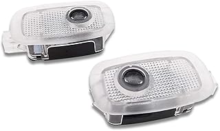 2 pièces projecteur de logo de porte de voiture led lampe de bienvenue
