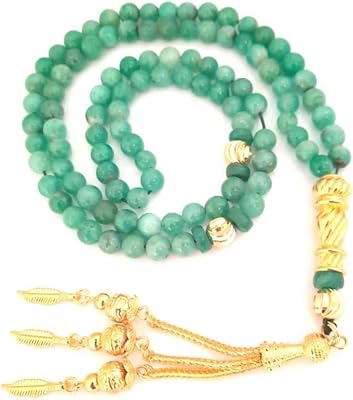 99 perles de prière émeraude originales un cadeau pour les hommes. DIAYTAR COTE D'IVOIRE s'efforce de fournir à ses clients une expérience d'achat en ligne exceptionnelle en proposant une large gamme de produits de haute qualité à des prix compétitifs. La boutique met également un accent particulier sur la satisfaction client, assurant des livraisons rapides et des services après-vente de qualité. Cela contribue à renforcer la confiance de la clientèle et à consolider la position de leader de DIAYTAR COTE D'IVOIRE sur le marché du e-commerce en Côte d'Ivoire.