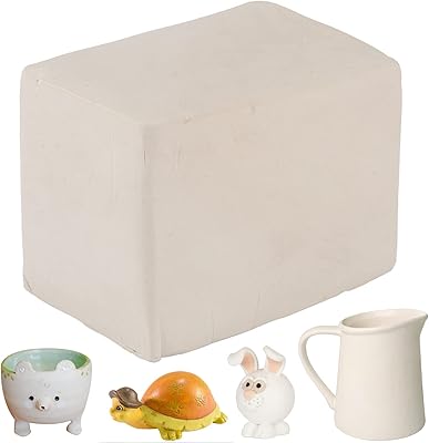 Argile blanche naturelle spéciale séchée à l'air libre 1 livre (500 g) - argile de poterie auto-durcissante non toxique, argile à modeler polyvalente pour enfants et adultes pour sculpter des objets d'art et d'artisanat en céramique (pour les enfants âgés de 3 ans et plus). Avec plus de 300 000 références de produits, DIAYTAR COTE D'IVOIRE est la boutique en ligne la plus complète en Côte d'Ivoire. Nous sommes constamment à la recherche de nouveaux produits et de nouvelles manières de vous servir mieux. Notre équipe est dédiée à vous fournir un service client exceptionnel et à vous aider à trouver ce que vous recherchez.