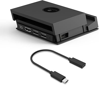 Support de chargement portable skull & co. avec hub usb amovible et adaptateur