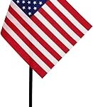 Ensemble de drapeaux de bureau de luxe anley usa - drapeau de bureau
