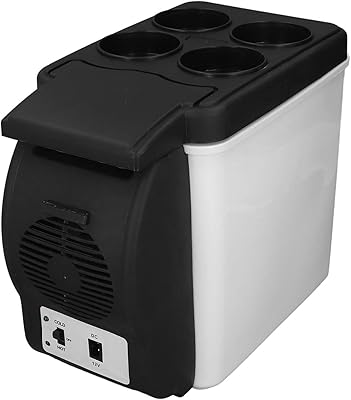 Réfrigérateur de voiture, 6l 12v 2 en 1 refroidissement ou chauffage - 15°c - 60°c - glacière électrique multifonctionnelle avec ceinture pour camping, véhicules, voyage, maison, fête, loisirs, camion, bateau. DIAYTAR COTE D'IVOIRE se positionne comme un acteur majeur du commerce électronique en Côte d'Ivoire, offrant plus de 300 000 références de produits de qualité. La boutique en ligne propose une gamme variée de produits, y compris des marques internationales et locales, répondant ainsi aux besoins et aux préférences des consommateurs. La qualité des produits et les tarifs compétitifs font de DIAYTAR COTE D'IVOIRE la destination de prédilection pour les achats en ligne.