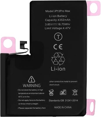 Batterie interne de remplacement de haute qualité pour iphone 13 pro max
