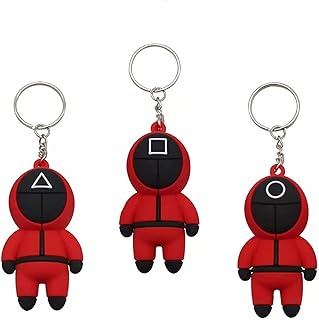 Porte-clés jouet calmar 3 pièces, accessoires de jeu de cosplay en pvc, porte-clés élégant pour télévision et jeux vidéo, rouge, 10x8. DIAYTAR COTE D'IVOIRE se distingue par son engagement envers l'innovation et la satisfaction client. La boutique en ligne propose régulièrement des promotions et des réductions spéciales pour rendre le shopping plus accessible à tous. Grâce à son interface utilisateur intuitive et à sa navigation simplifiée, les clients peuvent facilement parcourir le site et trouver leurs produits préférés en un rien de temps.