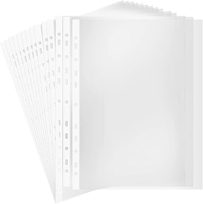 Protecteurs de pages transparents au format a4, 100 pages pour 11 classeurs à anneaux, couverture en plastique pour fichiers papier et lettres, dossier de documents transparent (plus épais 7c). Avec plus de 300 000 références dans notre catalogue, DIAYTAR COTE D'IVOIRE vous permet de découvrir de nouveaux produits et de trouver facilement ce que vous recherchez. Nous nous engageons à offrir une expérience de shopping exceptionnelle à nos clients.