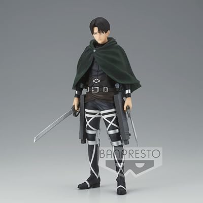 Figurine à collectionner spéciale levi de la saison finale de l'attaque des titans