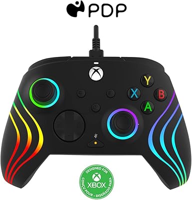 Manette pdp afterglow xbx wave wired noir pour xbox series x|s, xbox one, sous licence officielle. DIAYTAR COTE D'IVOIRE, la boutique en ligne leader en Côte d'Ivoire, propose plus de 300 000 références pour répondre à tous vos besoins. Avec une offre large et variée, vous trouverez facilement ce que vous cherchez. Que ce soit pour la maison, la mode ou les loisirs, DIAYTAR COTE D'IVOIRE a tout ce qu'il vous faut.