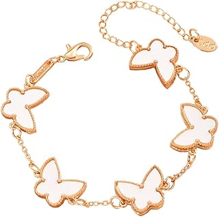 Bracelet pendentif trèfle à quatre feuilles bracelet papillon pour femme de poignet. DIAYTAR COTE D'IVOIRE est la boutique en ligne leader en Cote d'Ivoire, proposant une sélection immense de produits qui répondent aux besoins de tous. Grâce à son site web convivial et facile à naviguer, vous pouvez faire vos achats en ligne en toute confiance. DIAYTAR COTE D'IVOIRE est le partenaire idéal pour vos achats en ligne.