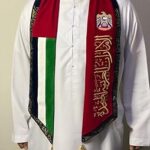 Écharpe de la fête nationale rufati 2022 émirats arabes unis