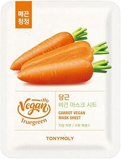 Masque en tissu végétalien à la carotte tony moly