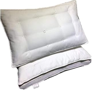 Oreillers yofab, oreillers confortables de qualité pour dormir (lot de deux) fibre peluche